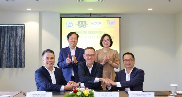 Cảng Hải Phòng, Cảng Sài Gòn hợp tác MSC, MEDLOG phát triển chuỗi logistics tích hợp
