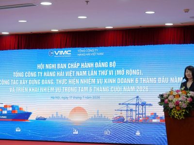 VIMC hoàn thành 79% kế hoạch lợi nhuận sau 6 tháng đầu năm
