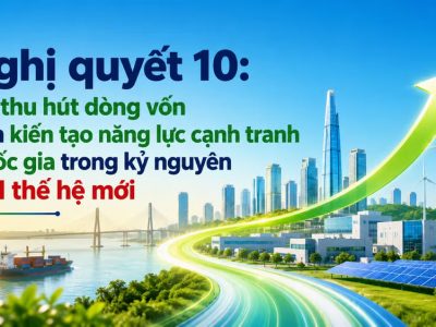 Nghị quyết 10: Từ thu hút dòng vốn đến kiến tạo năng lực cạnh tranh quốc gia trong kỷ nguyên FDI thế hệ mới