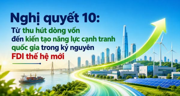 Nghị quyết 10: Từ thu hút dòng vốn đến kiến tạo năng lực cạnh tranh quốc gia trong kỷ nguyên FDI thế hệ mới