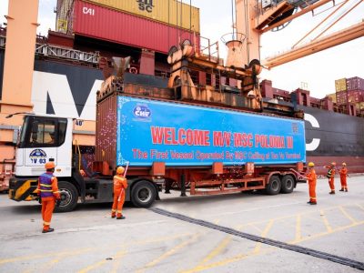 Cảng Hải Phòng liên tiếp đón hai tuyến dịch vụ quốc tế mới