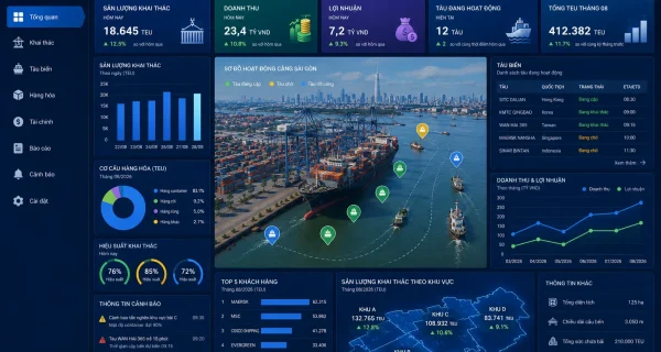 Cảng Sài Gòn hoàn thành go-live Hệ thống quản lý hàng tổng hợp (GTOS) tại các Trung tâm Điều hành khai thác trực thuộc