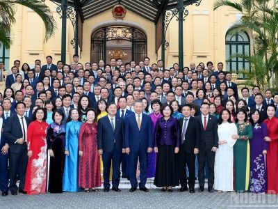 Tổng Bí thư, Chủ tịch nước Tô Lâm gặp mặt các doanh nghiệp tiêu biểu